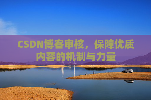 CSDN博客审核，保障优质内容的机制与力量